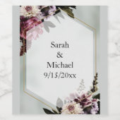 Blush Botanical Wijn Etiket (Enkel label)