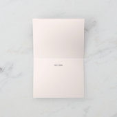 Blush Botanical Wil Je Mijn Bruidsmeisje Zijn Kaar (Binnen)