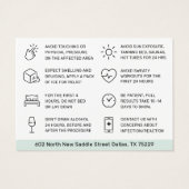 Blush Botox Injectie Nazorg Kaart (Achterkant)