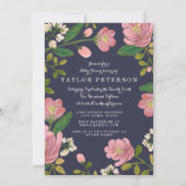Blush Bouquet Baby shower Kaart (Voorkant)