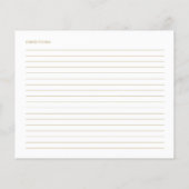 Blush Bourgogne Floral Vrijgezellenfeest Recept Ka (Achterkant)