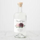 Blush Bourgogne Wijnfles Etiket (Voorkant)