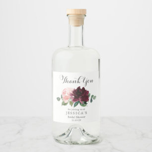 Blush Bourgogne Wijnfles Etiket