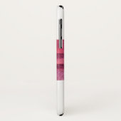 Blush & Bourgondië Waterverf Monogram Case-Mate iPhone Case (Achterkant/links)