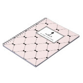 Blush Bow Stropdas Pattern | bakrecept Notitieboek (Linkerzijde)