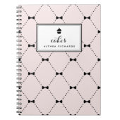 Blush Bow Stropdas Pattern | bakrecept Notitieboek (Voorkant)