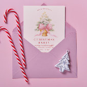 Blush Bows Kerstfeest Kaart