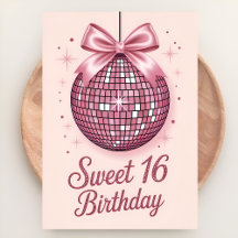 Blush & Bows Sweet Sixteen Birthday