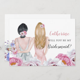 Blush Bride beste vriend van mij Kaart