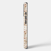  Blush Brown Bloemen Case-Mate iPhone Case (Achterkant / Links)