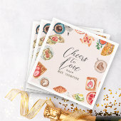 Blush Bruids Brunch Waffels Pannenkoeken Servet