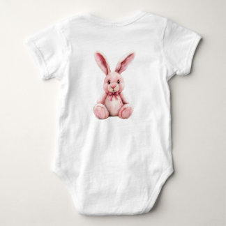 Blush Bunny Cuddles Romper