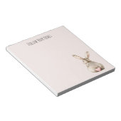 Blush Bunny Konijn Hart Notitieblok (Schuin)