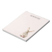 Blush Bunny Konijn Hart Notitieblok (Linkerzijde)