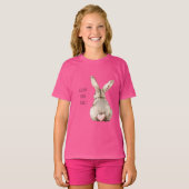 Blush Bunny Konijnenhart T-shirt (Voorkant volledig)