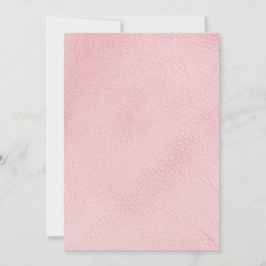 Blush & Burgundy Floral 80th Birthday Party Invite Kaart (Achterkant)