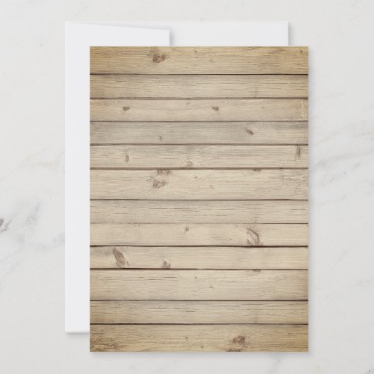 Blush & Burgundy Floral Rustic Spring Fall Wedding Kaart (Achterkant)