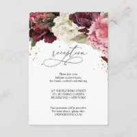 Blush burgundy mauve rozen bloemen peony receptie