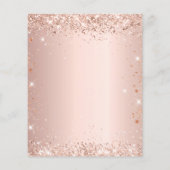 Blush business logo qr code instagram roos flyer (Achterkant)