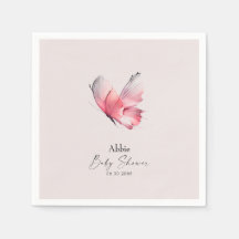 Blush Butterfly Baby shower