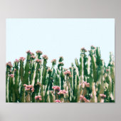 Blush Cactus Poster (Voorkant)