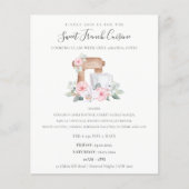 Blush Cake Mixer Floral Bakery Cooking Class Flyer (Voorkant)