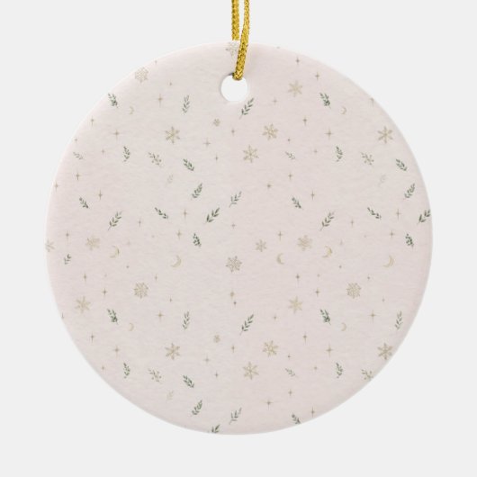 Blush Celestial Kerst Ornament (Voorkant)