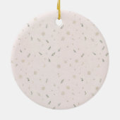 Blush Celestial Kerst Ornament (Achterkant)