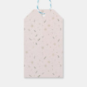 Blush Celestial Kerstcadeautags Cadeaulabel (Achterkant)