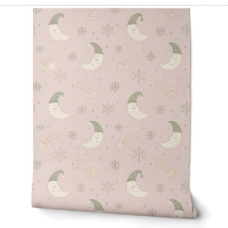 Blush Celestial Peel and Stick Behang