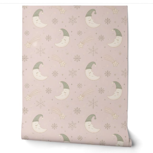 Blush Celestial Peel and Stick Behang (Afrollen)