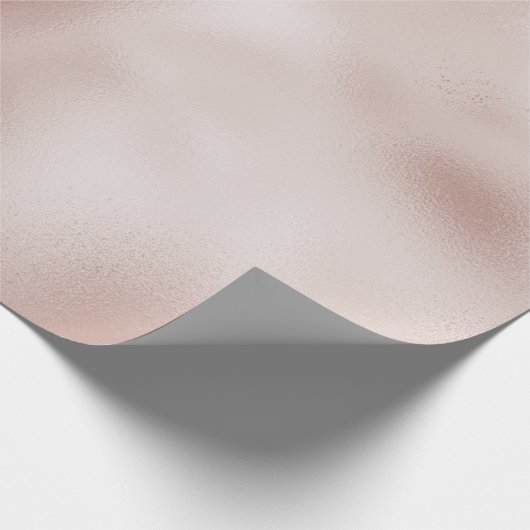 Blush Champagne Pink   Cadeaupapier (Hoek)