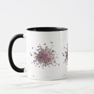 Blush Cherry Blossom – Elegante roze bloemencombo Mok