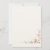 Blush Cherry Blossom Save the Date (Achterkant)