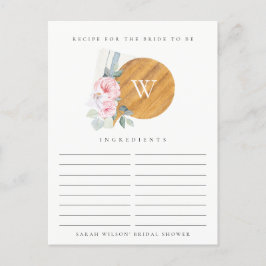 Blush Chopping Board Recipe Request Vrijgezellenfe Briefkaart