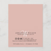 Blush Cleaning Services Flyer (Achterkant)