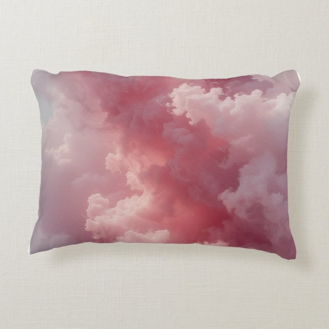 Blush Cloud Mirage Accent Kussen (Achterkant)