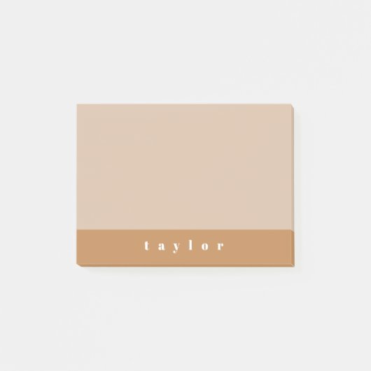 Blush Color Block Post-it® Notes (Voorkant)