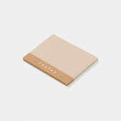 Blush Color Block Post-it® Notes (Schuin)