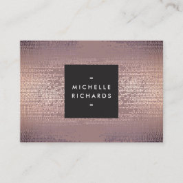 Blush Confetti regenpatroon modern Visitekaartje
