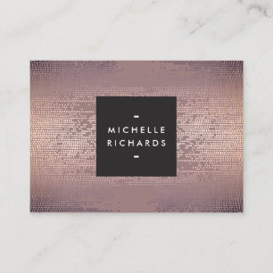 Blush Confetti regenpatroon modern Visitekaartje