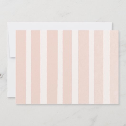 Blush & Copper Bloemen Afstuderen Party Foto Kaart (Achterkant)