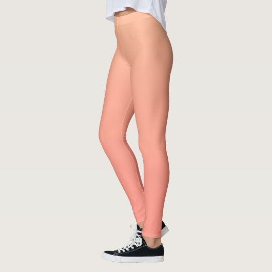 Blush Coral Gradient  Leggings (Links)