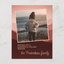  Blush Coral Pink Abstracte Seizoenen Groeten