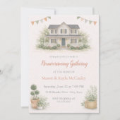 Blush Cottage Welkom Uitnodiging (Voorkant)