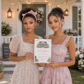 Blush Cottage Welkom Uitnodiging