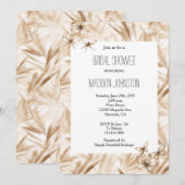 Blush Cream Butterflies Dragonflies Vrijgezellenfe Kaart (Voorkant / Achterkant)