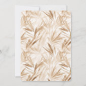 Blush Cream Butterflies Dragonflies Vrijgezellenfe Kaart (Achterkant)