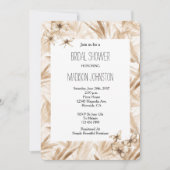 Blush Cream Butterflies Dragonflies Vrijgezellenfe Kaart (Voorkant)