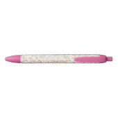 Blush Cream Hearts Love Zwarte Inkt Pen (Achterkant)